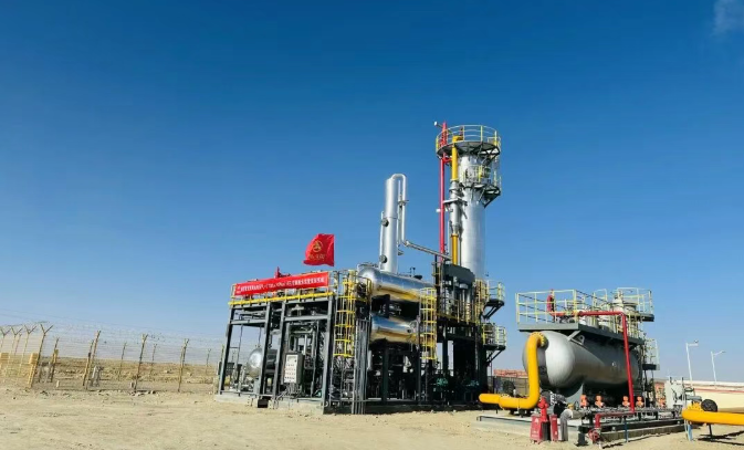 高效脫水 綠色節(jié)能|青海油田采氣一廠320×10?Nm3/d三甘醇脫水裝置一次性投產成功!